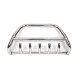 Кенгурятник низкий WT003 (нерж) для Toyota Land Cruiser Prado 120