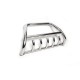 Кенгурятник низкий WT003 (нерж) для Toyota Land Cruiser Prado 120
