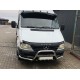 Кенгурятник з вусами (нерж.) для Mercedes Sprinter W901/902/903/904/905 1995-2006 рр