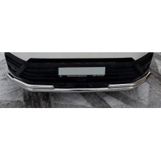 Передняя защита ST008 (нерж) для Volkswagen Crafter 2006-2016 гг