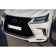 Передній дифузор TRD (2021-2022) Білий колір для Lexus LX570/450d рр