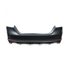 Задній бампер Lexus LS style в зібраному вигляді для Toyota Camry 2017-2023 рр