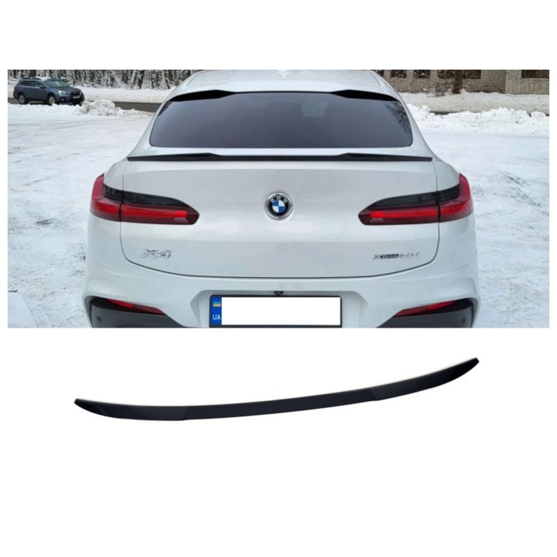 Спойлер крышки багажника X4M-Style (черный глянец, ABS-пластик) для BMW X4 G02 2018- гг