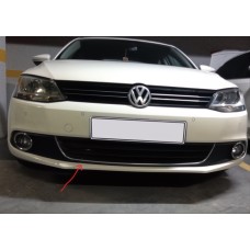 Посмішка на передній бампер U 2011-2014 (нерж) для Volkswagen Jetta рр