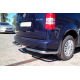 Задні куточки AK003 (2 шт., нерж) для Volkswagen Caddy 2010-2015 рр