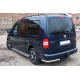 Задні куточки AK003 (2 шт., нерж) для Volkswagen Caddy 2010-2015 рр