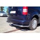 Задні куточки AK003 (2 шт., нерж) для Volkswagen Caddy 2004-2010 рр
