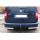 Задні куточки AK003 (2 шт., нерж) для Volkswagen Caddy 2004-2010 рр
