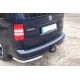 Задні куточки AK003 (2 шт., нерж) для Volkswagen Caddy 2004-2010 рр