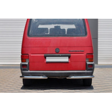Задние уголки AK003 (2 шт., нержавейка) для Volkswagen T4 Caravelle/Multivan 1990-2003 гг
