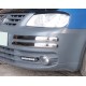 Куточки на передній бампер (4 шт, нерж) Carmos - Турецька сталь для Volkswagen Caddy 2004-2010 рр