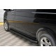 Боковые Подножки Allmond Black (2 шт., алюминий) Короткая База для Volkswagen T5 Transporter 2003-2010 гг