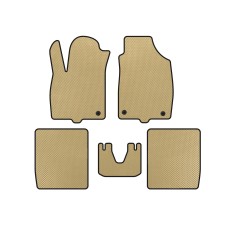 Килимки EVA (Бежевий) для Fiat Panda 2003-2011 рр
