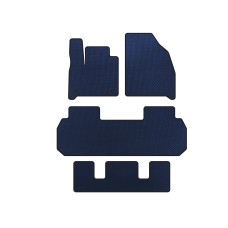 Килимки EVA (3 ряди, Синій) для Chevrolet Traverse 2017- рр