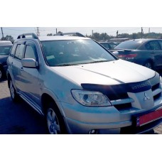 Вітровики (4 шт, HIC) для Mitsubishi Outlander 2001-2006 рр
