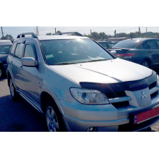 Вітровики (4 шт, HIC) для Mitsubishi Outlander 2001-2006 рр