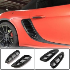 Накладки на передние крылья (Карбон) для Porsche Boxster/Cayman 982 (718) 2016- гг