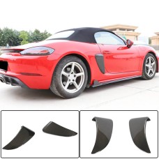 Накладки на задние крылья (2016-2019, Карбон) для Porsche Boxster/Cayman 982 (718) 2016- гг