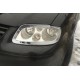 Накладки на фари (2 шт, нерж) для Volkswagen Caddy 2004-2010 рр Накладки на фари (2 шт, нерж) для Volkswagen Caddy 2004-2010 рр
