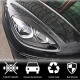 Ресницы на фары (2014-2018, Карбон) для Porsche Macan