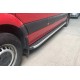 Боковые пороги Fullmond (2 шт., алюминий) Long/ExtraLong для Volkswagen Crafter 2006-2016 гг