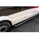 Боковые пороги Fullmond (2 шт., алюминий) Long/ExtraLong для Volkswagen Crafter 2006-2016 гг