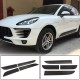 Молдинги дверей (2014-2021, Карбон) для Porsche Macan