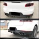 Диффузор заднего бампера V2 (2014-2021, Карбон) для Porsche Macan