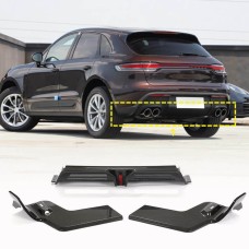 Диффузор заднего бампера V2 (2021-2025, Карбон) для Porsche Macan