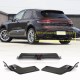 Диффузор заднего бампера V2 (2021-2025, Карбон) для Porsche Macan