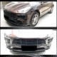 Накладка на передний бампер Lip V2 (2014-2018, Карбон) для Porsche Macan