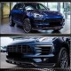 Накладка на передний бампер Lip V2 (2014-2018, Карбон) для Porsche Macan