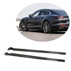 Боковые пороги (2016-2020, Карбон) для Porsche Panamera