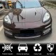 Накладка на передний бампер Lip (для Base 2013-2016, Карбон) для Porsche Panamera