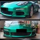 Накладка на передний бампер Lip (для Base 2013-2016, Карбон) для Porsche Panamera
