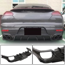 Диффузор заднего бампера (2013-2016, Карбон) для Porsche Panamera