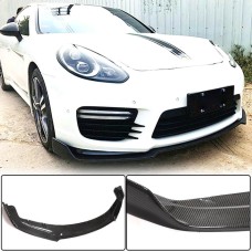 Накладка на передний бампер Lip V2 (для Turbo/Turbo S/GTS) для Porsche Panamera 2009-2016 гг