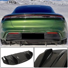 Диффузор заднего бампера (для 2019-2024 Base SD, Карбон) для Porsche Taycan
