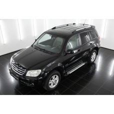 Боковые Подножки Line-Type (2 шт., Алюминиевый Профиль) для Chery Tiggo 1 2005-2016 гг