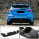 Диффузор заднего бампера (для RS 2015-2017, Карбон) для Ford Focus III
