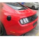Накладки на задние фонари (2015-2017, Карбон) для Ford Mustang