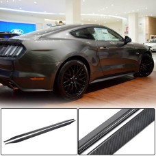 Бокові пороги V1 (Карбон) для Ford Mustang 2015-2023 рр