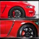 Накладки на передние крылья (2018-2023, Карбон) для Ford Mustang