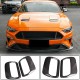 Накладки на капот (2018-2023, Карбон) для Ford Mustang