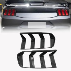 Накладки на задние фонари (Карбон) для Ford Mustang 2024- гг