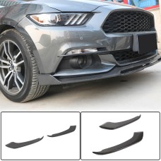 Накладки на противотуманки V1 (2015-2017, Карбон) для Ford Mustang