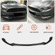 Накладка на передний бампер Lip (2015-2017, Карбон) для Ford Mustang