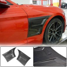 Накладки на передние крылья (Карбон) для Ford Mustang 2015-2023 гг