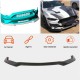 Накладка на передний бампер Lip (2017-2020, Карбон) для Ford Mustang