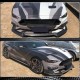 Накладка на передний бампер Lip (2017-2020, Карбон) для Ford Mustang